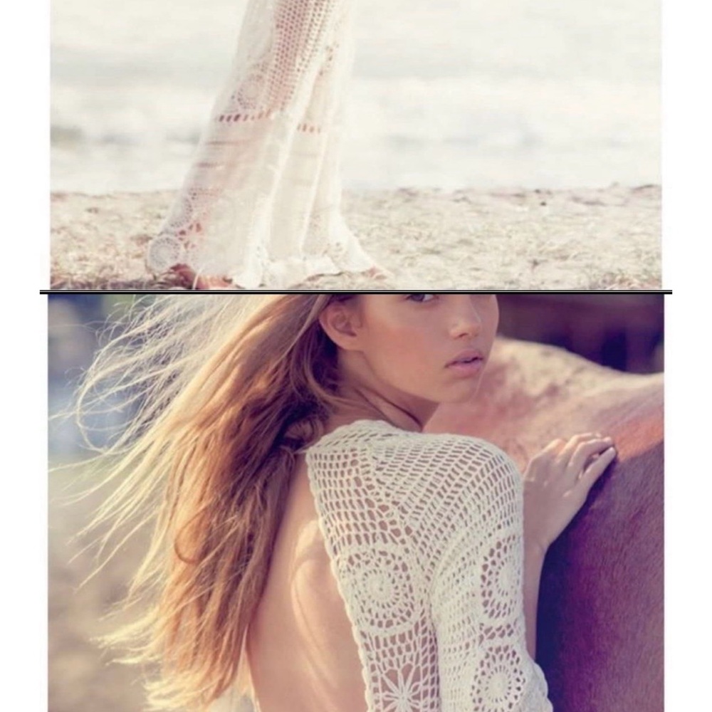 Spell & the Gypsy Margarita White Crochet Maxi Dress - Picture 4 of 5